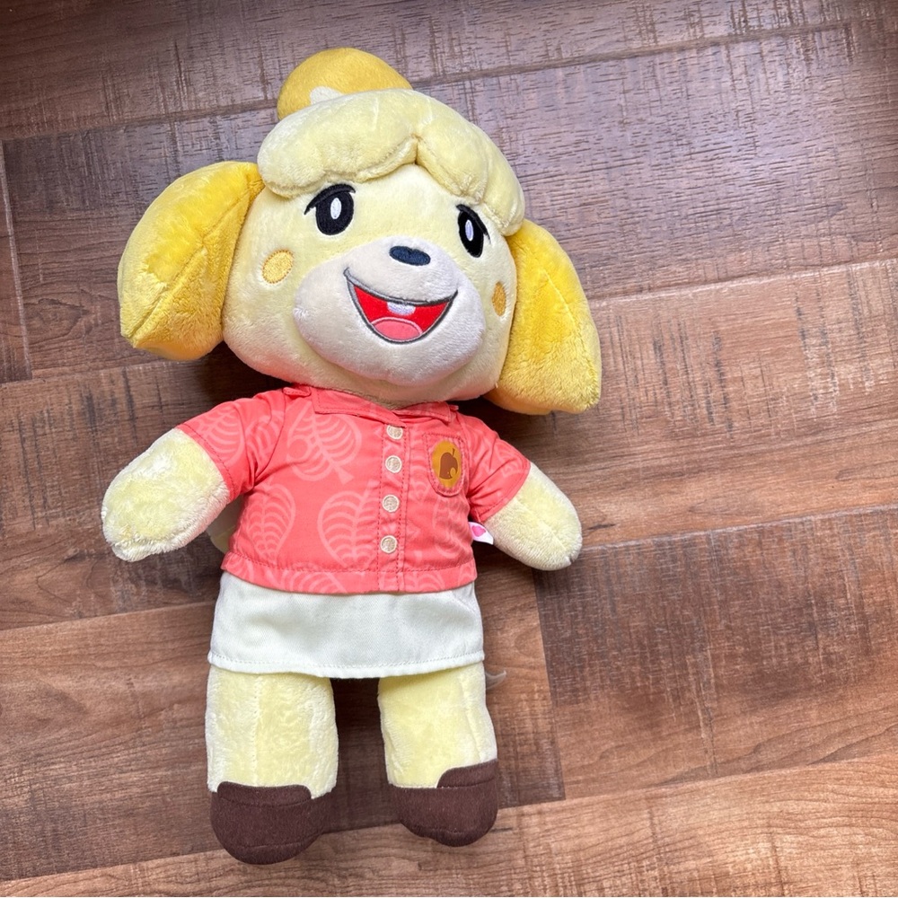 Build-A-Bear Animal Crossing New Horizons Isabelle Summer plush stuffed GUC